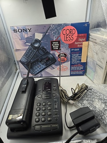 Telefono cordless sony nero - sony,