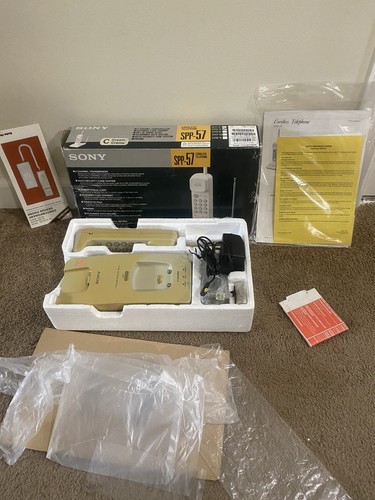 Telefono cordless vintage sony - telefono,