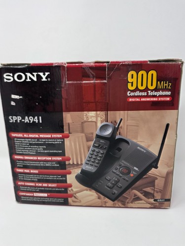 Sony 900 mhz telefono cordless - mhz,