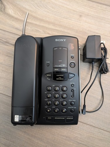 Telefono cordless sony nero - telefono,