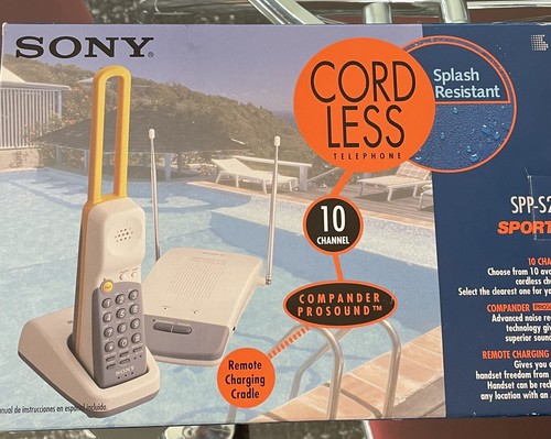 Sony cordless telephone - sony,