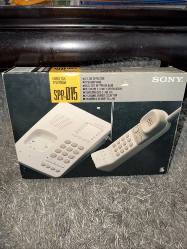 Telefono cordless vintage sony - cordless,