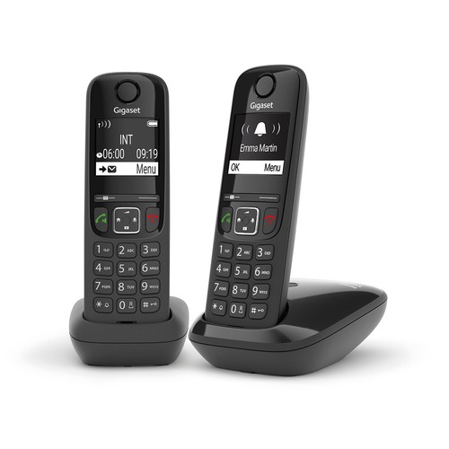 Gigaset as690 duo - gigaset, nero