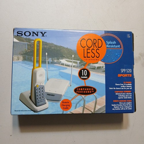 Telefono cordless vintage sony - telefono,